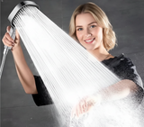 TurboBoost Filtered High Pressure Shower Head - Rainfall & Jet Spray