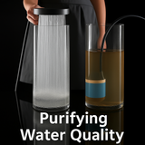 TurboBoost Filtered High Pressure Shower Head - Rainfall & Jet Spray