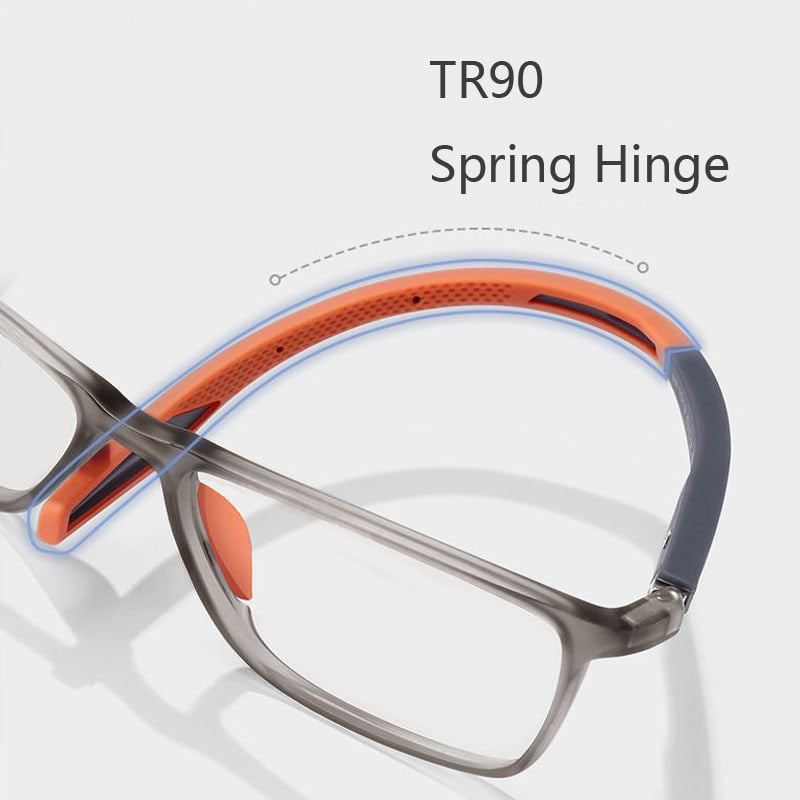 Ultra-Light Progressive Glasses with Anti-Blue Light Protection