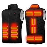 UltraComfort - Unisex Heated Vest with 9 Heating Zones