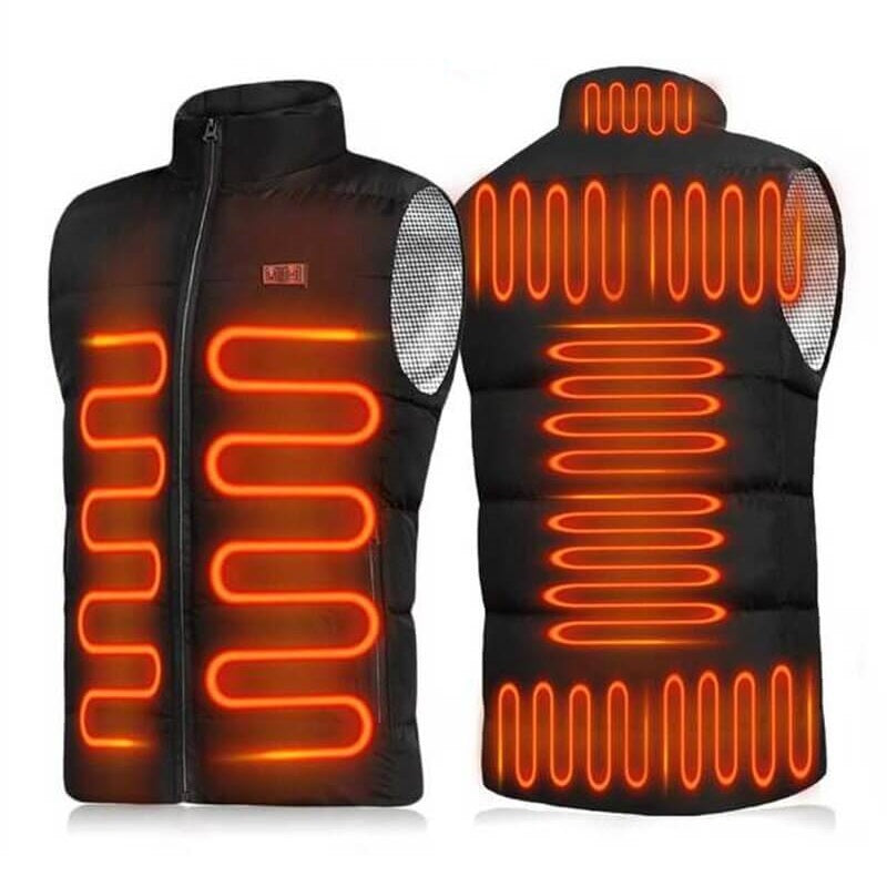 UltraComfort - Unisex Heated Vest with 9 Heating Zones