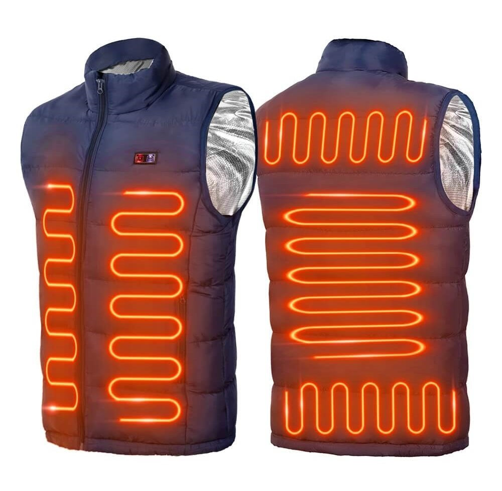 UltraComfort - Unisex Heated Vest with 9 Heating Zones