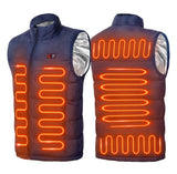 UltraComfort - Unisex Heated Vest with 9 Heating Zones