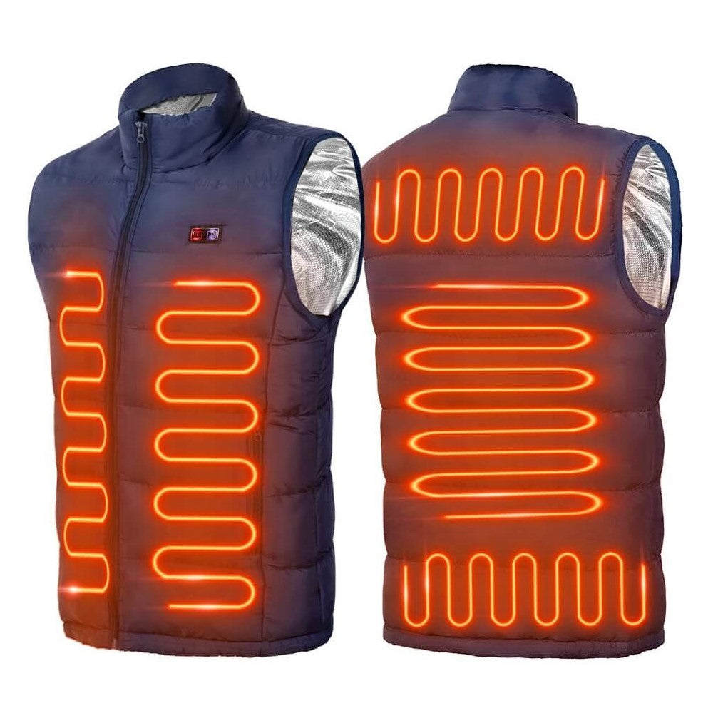 UltraComfort - Unisex Heated Vest with 9 Heating Zones