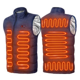 UltraComfort - Unisex Heated Vest with 9 Heating Zones