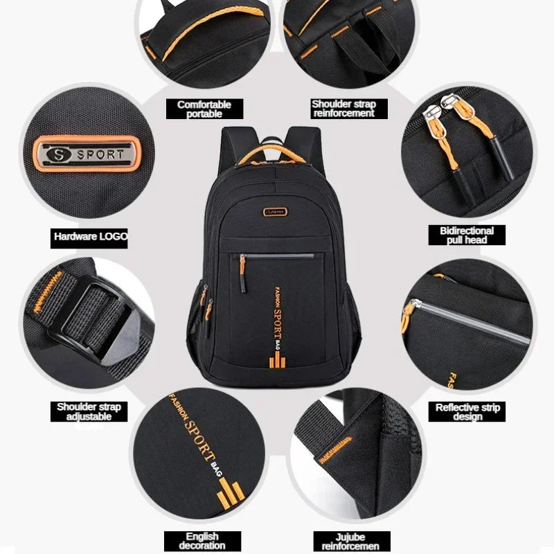 Urban Shield - Waterproof Travel Backpack with Multiple Compartments