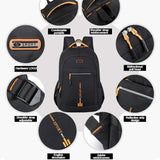 Urban Shield - Waterproof Travel Backpack with Multiple Compartments