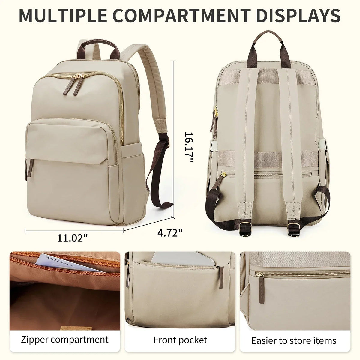 VenturePack Travel Backpack - 20-35L Waterproof Rucksack