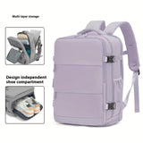 Voyager 40L Travel Backpack with Laptop Compartment & Shoe Pocket
