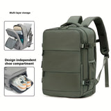 Voyager 40L Travel Backpack with Laptop Compartment & Shoe Pocket