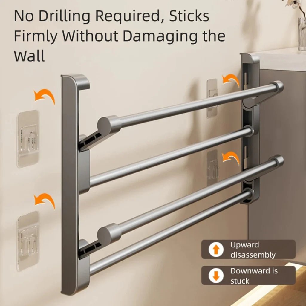 Wall-Mounted Shoe Rack with Drainage System for Smart Shoe Storage