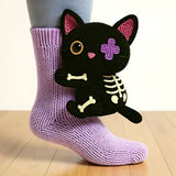Warm Plush Animal Grip Socks with Non-Slip Sole for Comfort
