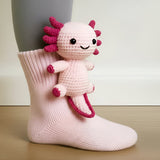 Warm Plush Animal Grip Socks with Non-Slip Sole for Comfort
