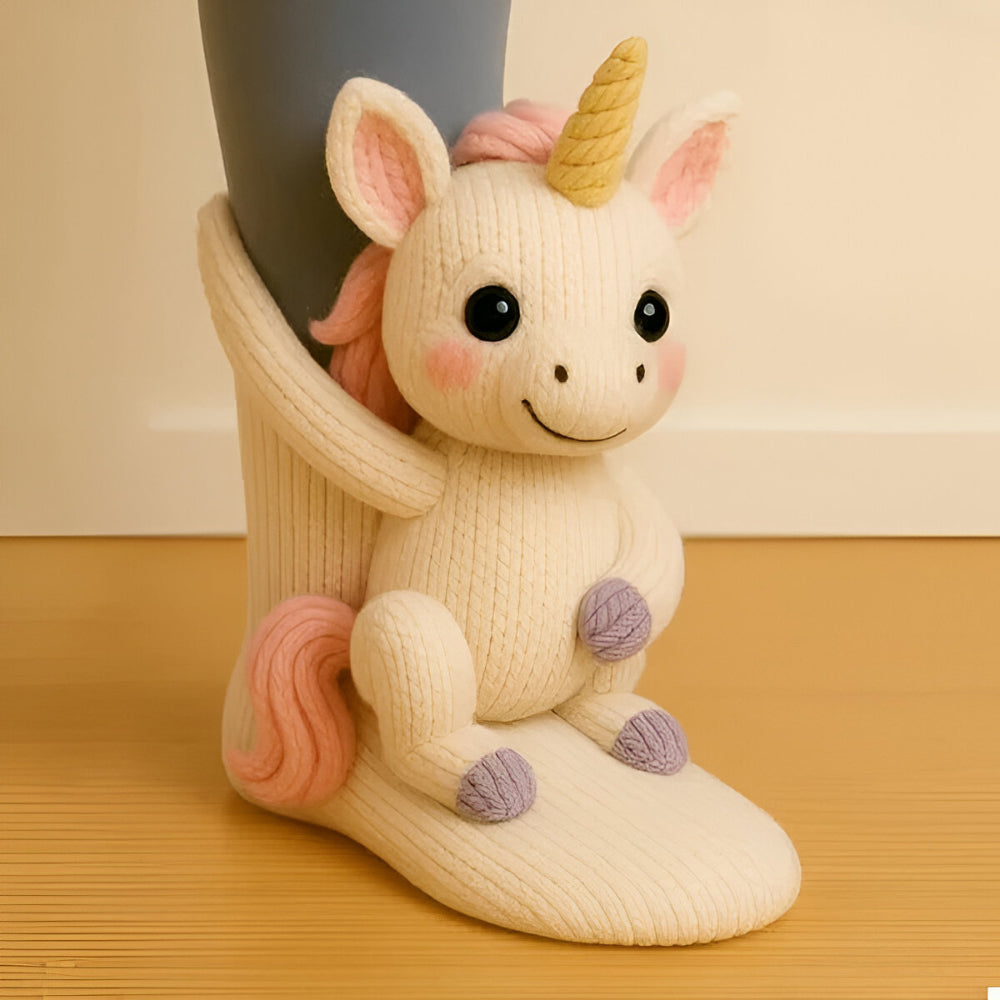 Warm Plush Animal Grip Socks with Non-Slip Sole for Comfort