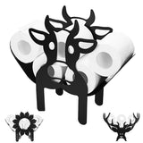Whimsical Animal Toilet Roll Holder Stand - Fun Stainless Steel Design