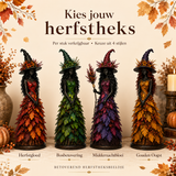 WitchBerry™ Handmade Autumn Witch Figurine - Artisanal Home Decor