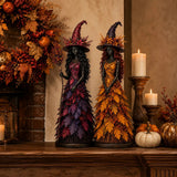 WitchBerry™ Handmade Autumn Witch Figurine - Artisanal Home Decor
