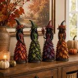 WitchBerry™ Handmade Autumn Witch Figurine - Artisanal Home Decor