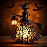 WitchGlow - Enchanting Halloween Lantern with LED Light