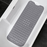 XL Non-Slip Bath Mat - Extra Long Shower Mat with Suction Cups for Safety