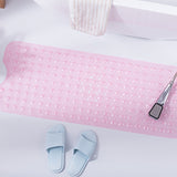 XL Non-Slip Bath Mat - Extra Long Shower Mat with Suction Cups for Safety