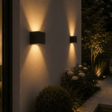 SolarWall - LED Outdoor Wall Light Auto Dusk Sensor IP65