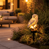 OwlGlow - Solar Garden Stake Light Decorative Owl Pathway