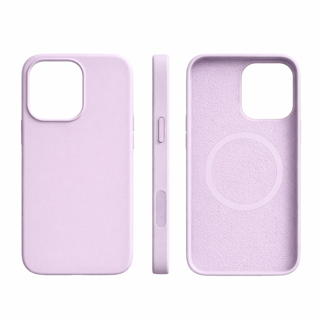 MagSafe Silicone Phone Case Lavender